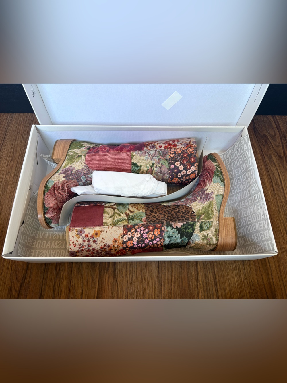 Steve Madden Floral Patchwork boot - Picture 10 of 15
